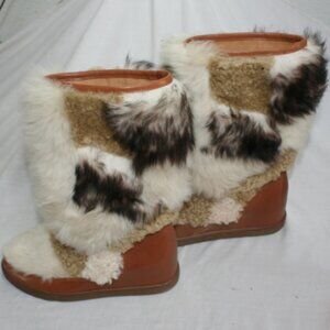 ✨ Vintage Coach Morton 88 Shearling Wedge Heel Boots – Size 7.5 (EU 37.5) ✨
